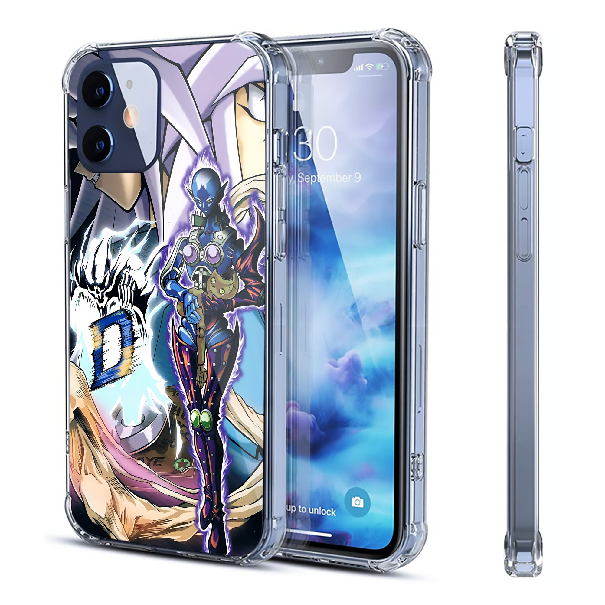 （画像用） 遊☆戯☆王 Yu-Gi-Oh! 【iPhone 12シリーズ対応】透明スマホケース（クリアソフトケース）